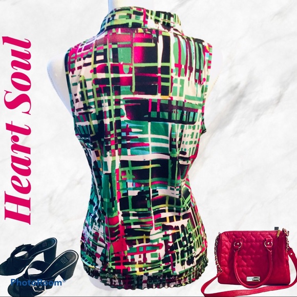 Heart ❤️ Soul Ruffled Tank Top - Picture 2 of 4